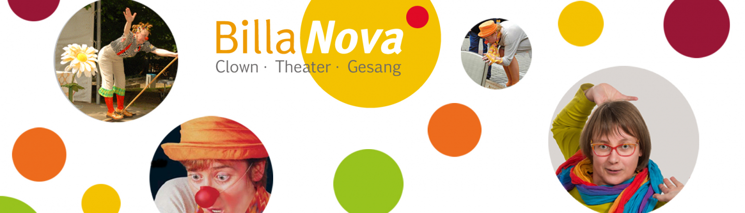 BillaNova aus Dortmund: Clown - Theater - Gesang für Kinder, Erwachsene und Senioren