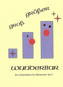 Flyer Clowntheater Groß Größer Wunderbar